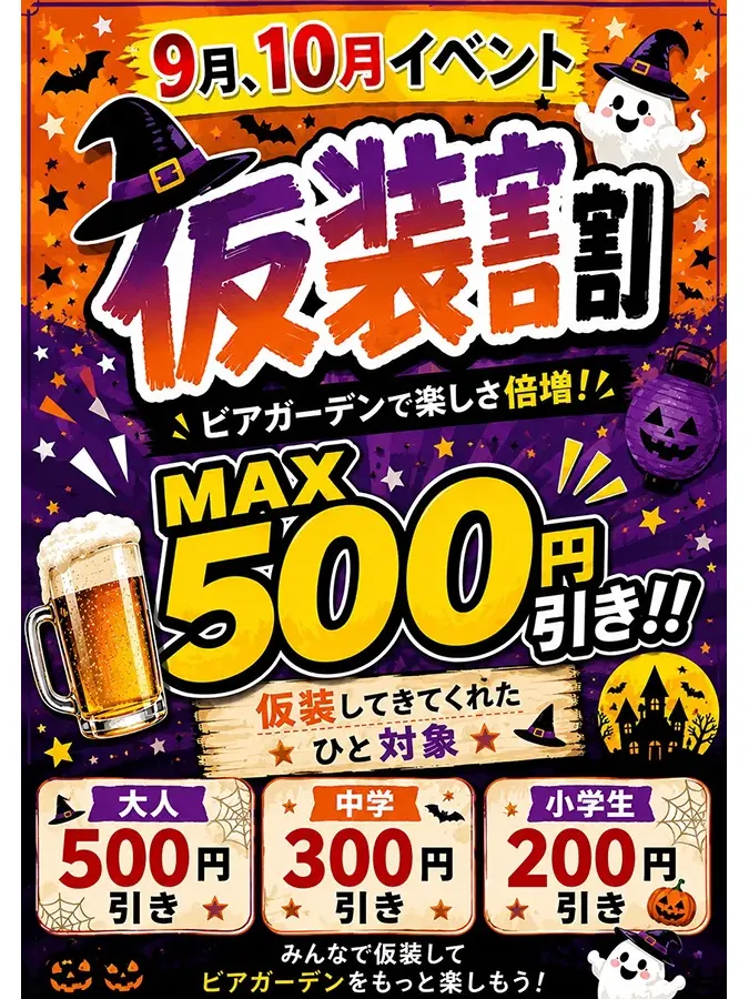 仮装割引
